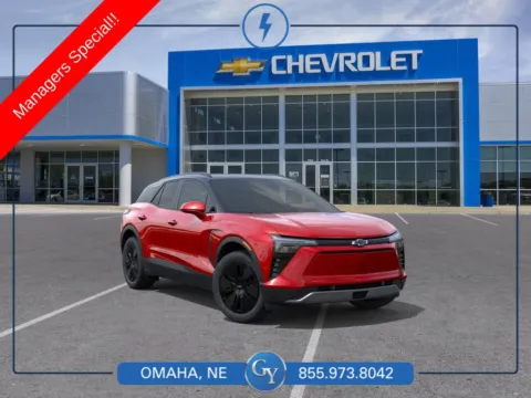 Red 2026 Chevrolet Blazer EV LT for sale in Omaha, NE