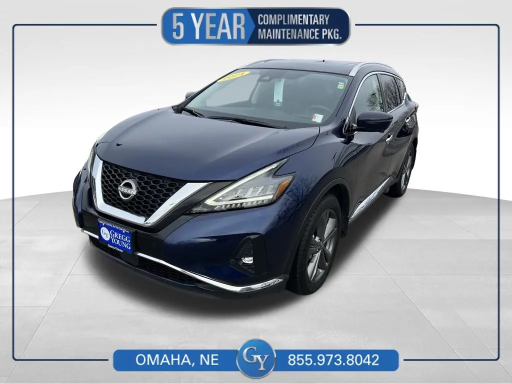Blue 2024 Nissan Murano Platinum for sale in Omaha, NE