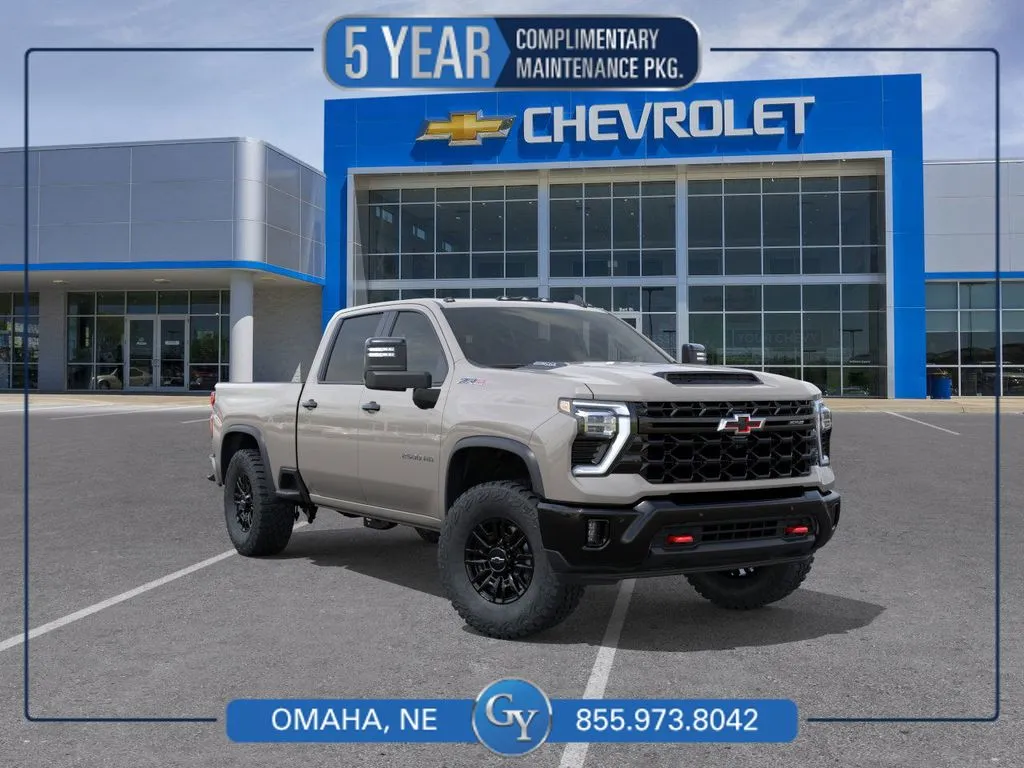 White 2026 Chevrolet Silverado 2500HD ZR2 for sale in Omaha, NE