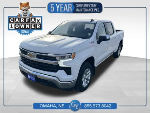 White 2022 Chevrolet Silverado 1500 LT for sale in Omaha, NE