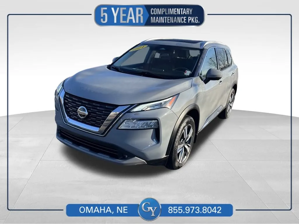 Gray 2021 Nissan Rogue SL for sale in Omaha, NE
