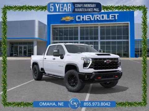 White 2026 Chevrolet Silverado 2500HD ZR2 for sale in Omaha, NE
