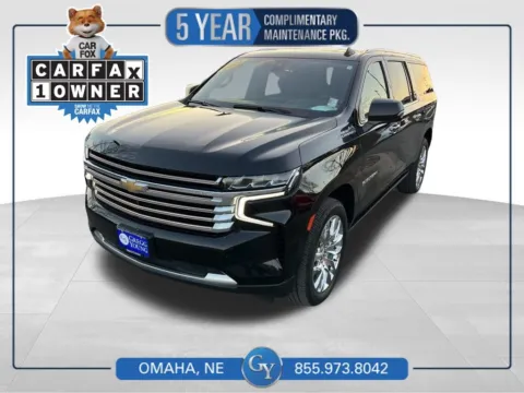 Black 2021 Chevrolet Suburban High Country for sale in Omaha, NE