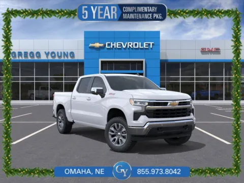 White 2026 Chevrolet Silverado 1500 LT for sale in Omaha, NE
