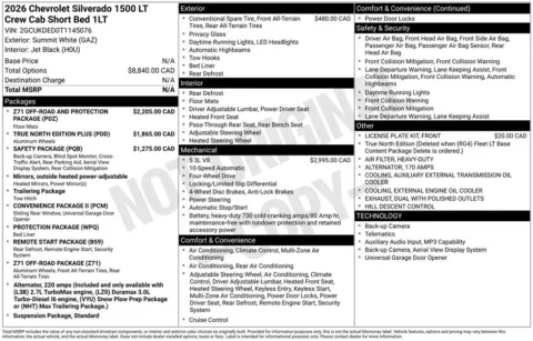 Photos of 2026 Chevrolet Silverado 1500 LT for sale in Omaha, NE at Gregg Young Chevrolet - Omaha