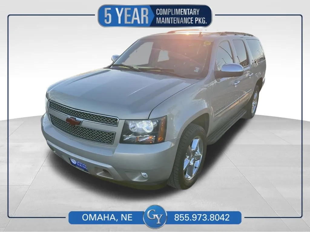 Silver 2013 Chevrolet Suburban 1500 LTZ for sale in Omaha, NE