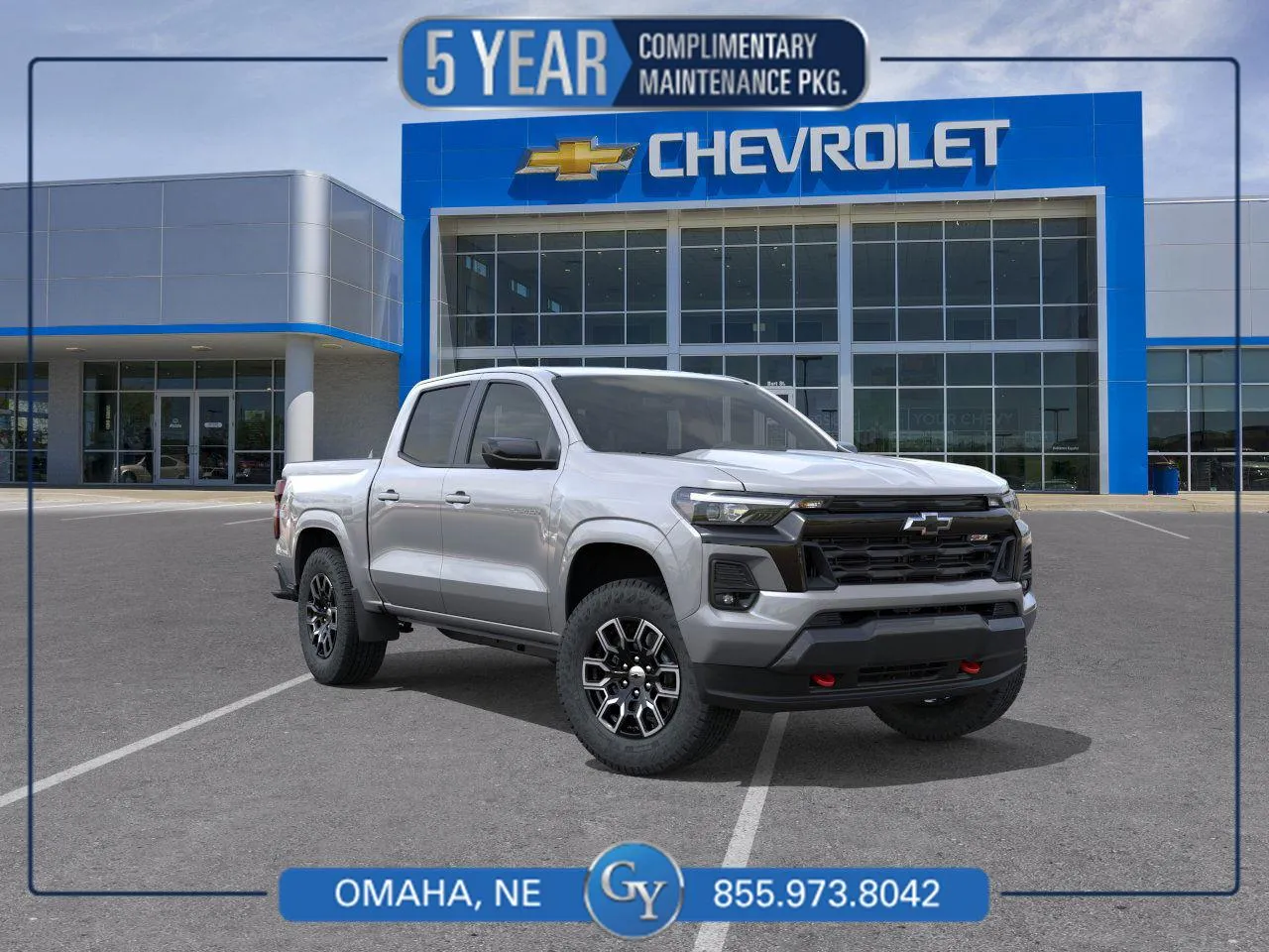 Gray 2026 Chevrolet Colorado 4WD Z71 for sale in Omaha, NE
