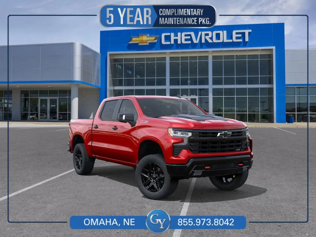 Red 2026 Chevrolet Silverado 1500 LT Trail Boss for sale in Omaha, NE