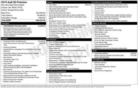 Photos of 2019 Audi Q5 2.0T Premium for sale in Omaha, NE at Gregg Young Chevrolet - Omaha