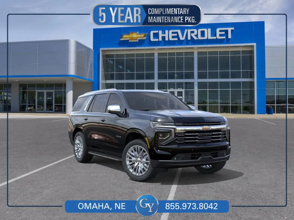 Black 2026 Chevrolet Tahoe Premier for sale in Omaha, NE