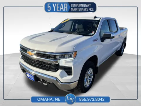 White 2024 Chevrolet Silverado 1500 LT for sale in Omaha, NE