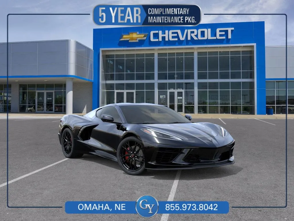 Black 2026 Chevrolet Corvette Stingray for sale in Omaha, NE