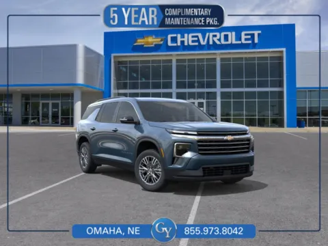 Blue 2026 Chevrolet Traverse AWD LT for sale in Omaha, NE