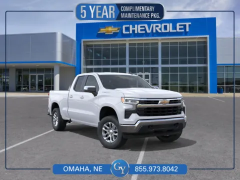 White 2026 Chevrolet Silverado 1500 LT for sale in Omaha, NE