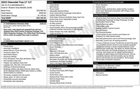 Photos of 2022 Chevrolet Trax LT for sale in Omaha, NE at Gregg Young Chevrolet - Omaha