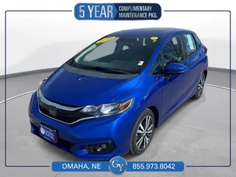 Blue 2018 Honda Fit EX-L for sale in Omaha, NE