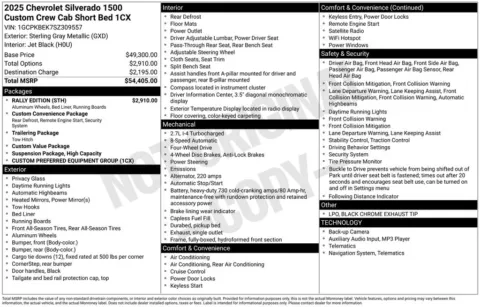 Photos of 2025 Chevrolet Silverado 1500 Custom for sale in Omaha, NE at Gregg Young Chevrolet - Omaha