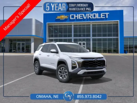 White 2026 Chevrolet Equinox ACTIV for sale in Omaha, NE