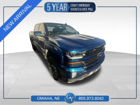 Blue 2017 Chevrolet Silverado 1500 LT for sale in Omaha, NE
