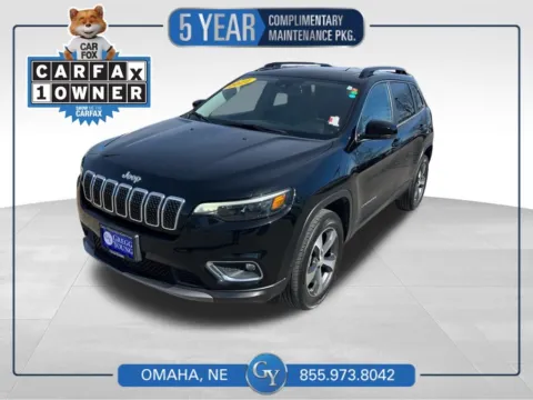 Black 2022 Jeep Cherokee Limited for sale in Omaha, NE