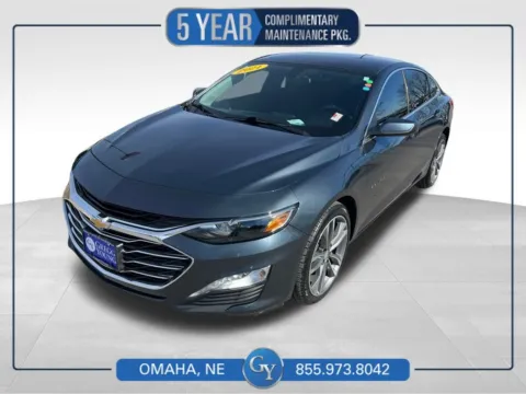 Gray 2021 Chevrolet Malibu LT for sale in Omaha, NE