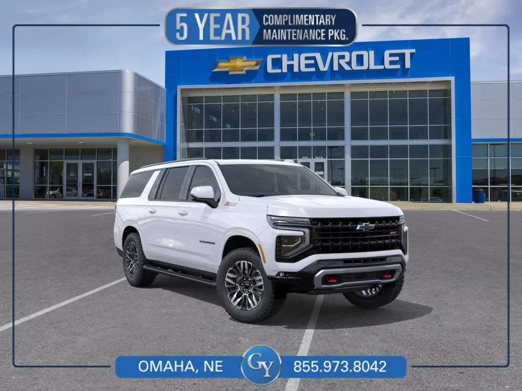 White 2026 Chevrolet Suburban Z71 for sale in Omaha, NE