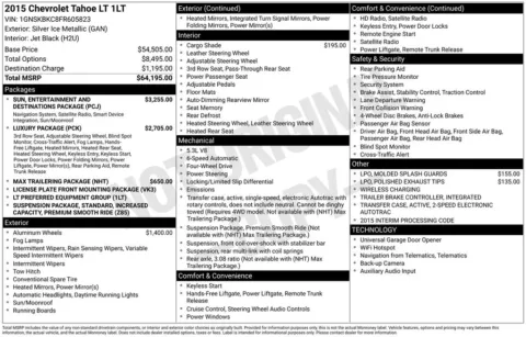 Photos of 2015 Chevrolet Tahoe LT for sale in Omaha, NE at Gregg Young Chevrolet - Omaha