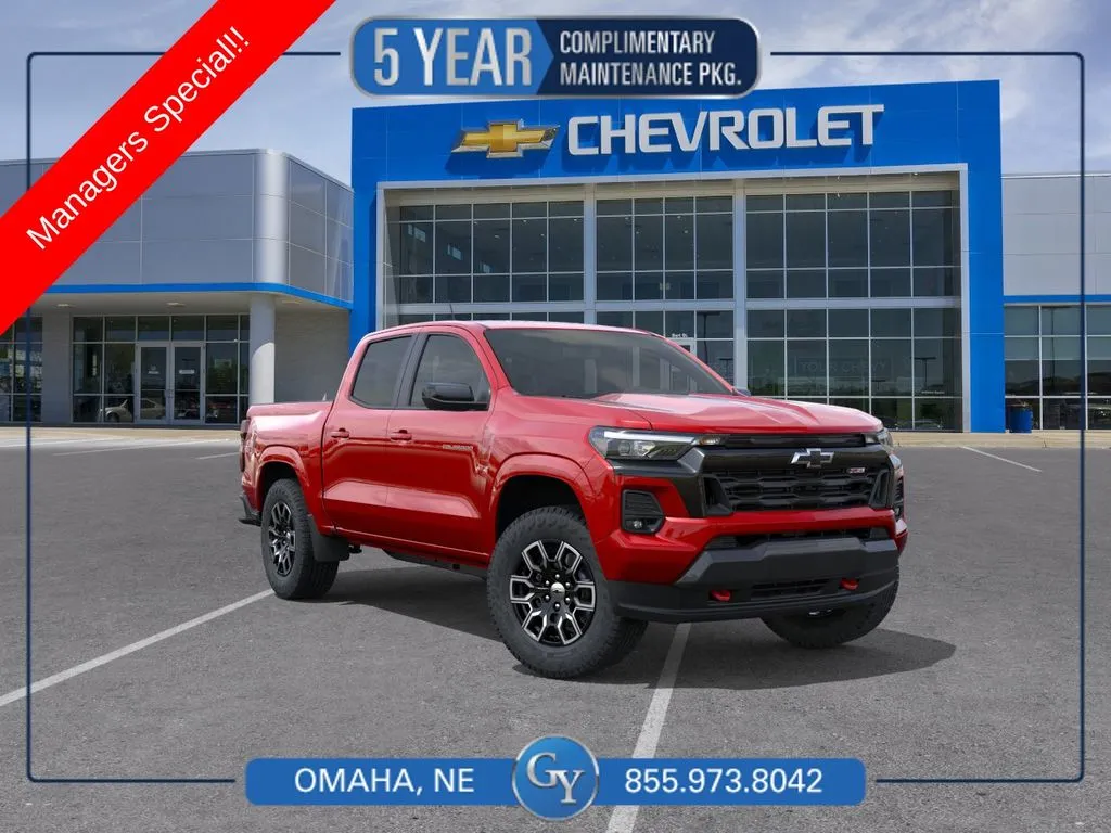Red 2026 Chevrolet Colorado Z71 for sale in Omaha, NE