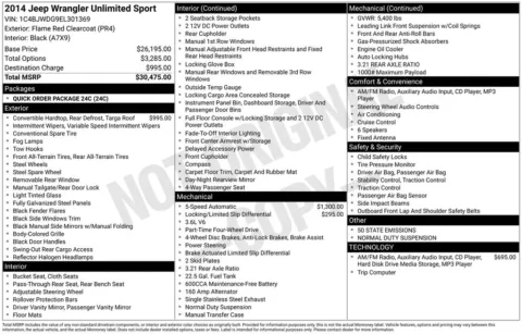 Photos of 2014 Jeep Wrangler Unlimited Sport for sale in Omaha, NE at Gregg Young Chevrolet - Omaha