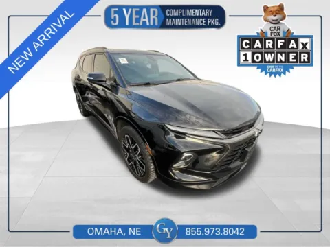 Black 2023 Chevrolet Blazer RS for sale in Omaha, NE