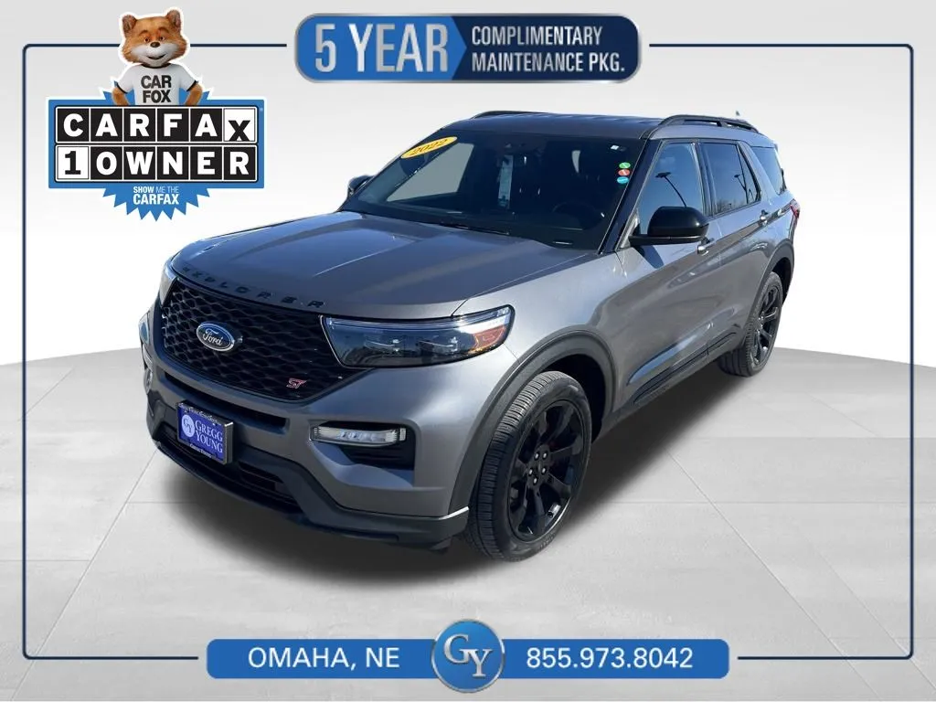 Gray 2022 Ford Explorer ST for sale in Omaha, NE