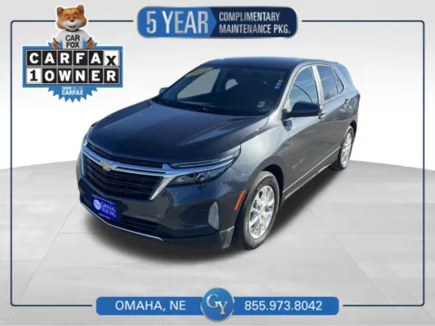 Gray 2022 Chevrolet Equinox LT for sale in Omaha, NE