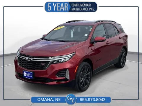 Red 2023 Chevrolet Equinox RS for sale in Omaha, NE