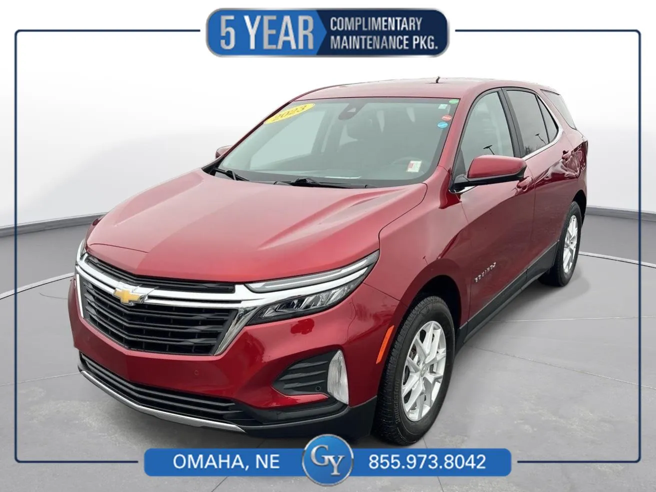 Red 2023 Chevrolet Equinox LT for sale in Omaha, NE