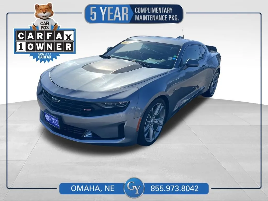 Gray 2019 Chevrolet Camaro 1LT for sale in Omaha, NE