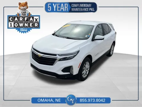 White 2023 Chevrolet Equinox LT for sale in Omaha, NE