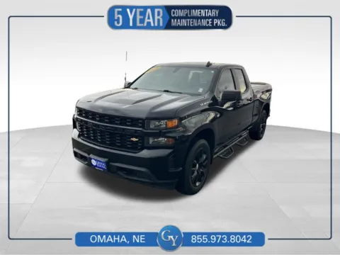 Black 2020 Chevrolet Silverado 1500 Custom for sale in Omaha, NE
