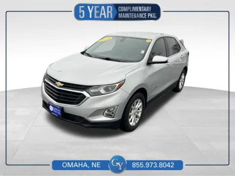 Silver 2018 Chevrolet Equinox LT for sale in Omaha, NE