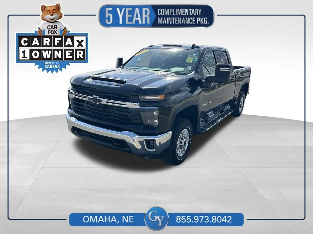 Black 2024 Chevrolet Silverado 2500HD LT for sale in Omaha, NE