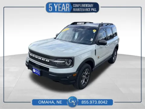 Gray 2021 Ford Bronco Sport Badlands for sale in Omaha, NE