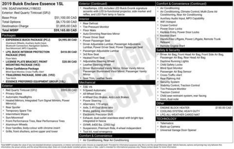 Photos of 2019 Buick Enclave Essence for sale in Omaha, NE at Gregg Young Chevrolet of Omaha