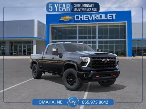 Black 2026 Chevrolet Silverado 2500HD ZR2 for sale in Omaha, NE