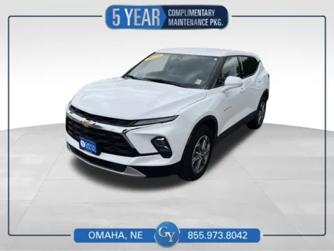 White 2023 Chevrolet Blazer LT for sale in Omaha, NE