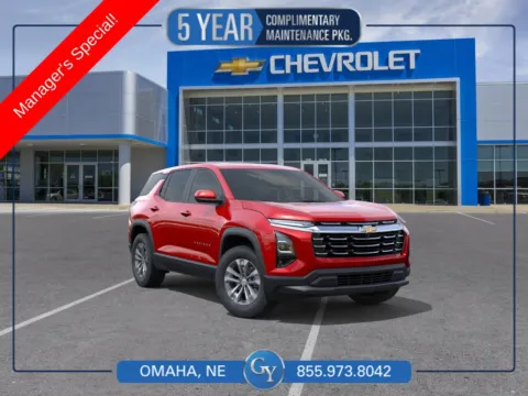 Red 2026 Chevrolet Equinox LT for sale in Omaha, NE