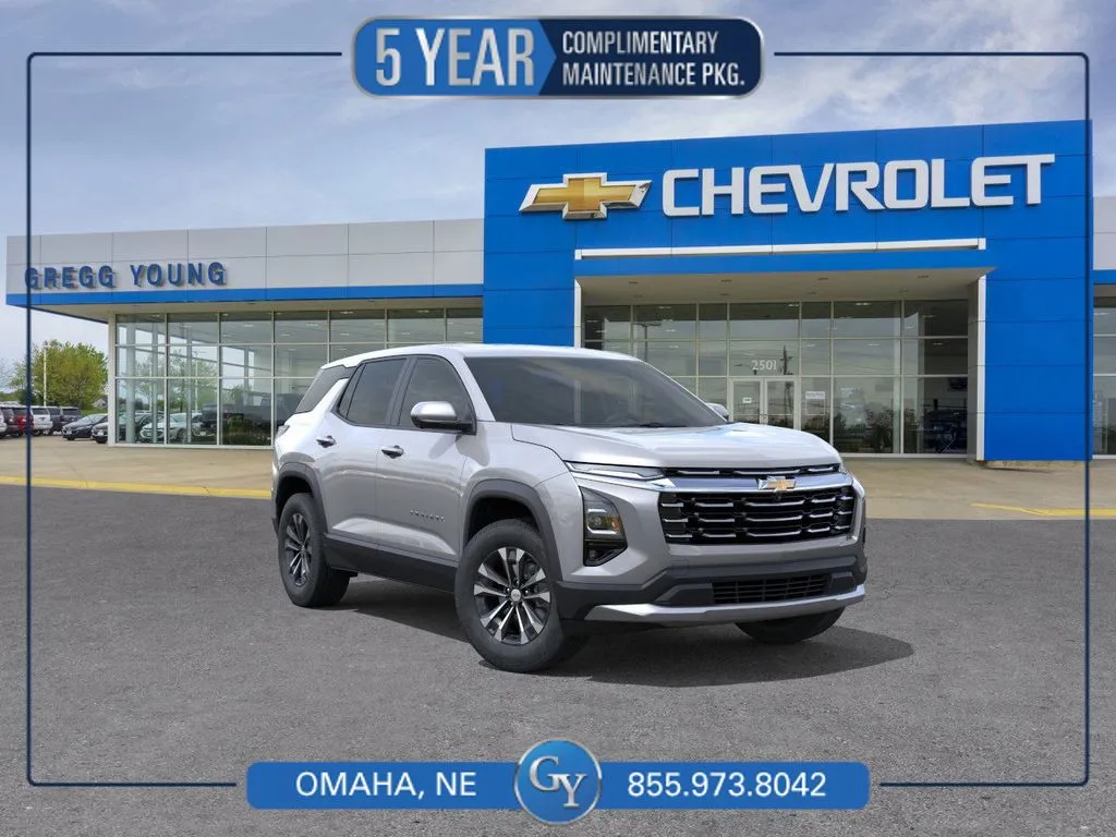 Gray 2026 Chevrolet Equinox LT for sale in Omaha, NE