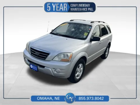 Silver 2008 Kia Sorento LX for sale in Omaha, NE