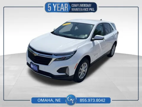 White 2022 Chevrolet Equinox LT for sale in Omaha, NE