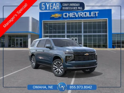 Blue 2026 Chevrolet Tahoe High Country for sale in Omaha, NE
