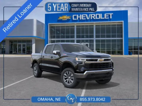 Black 2026 Chevrolet Silverado 1500 LT for sale in Omaha, NE