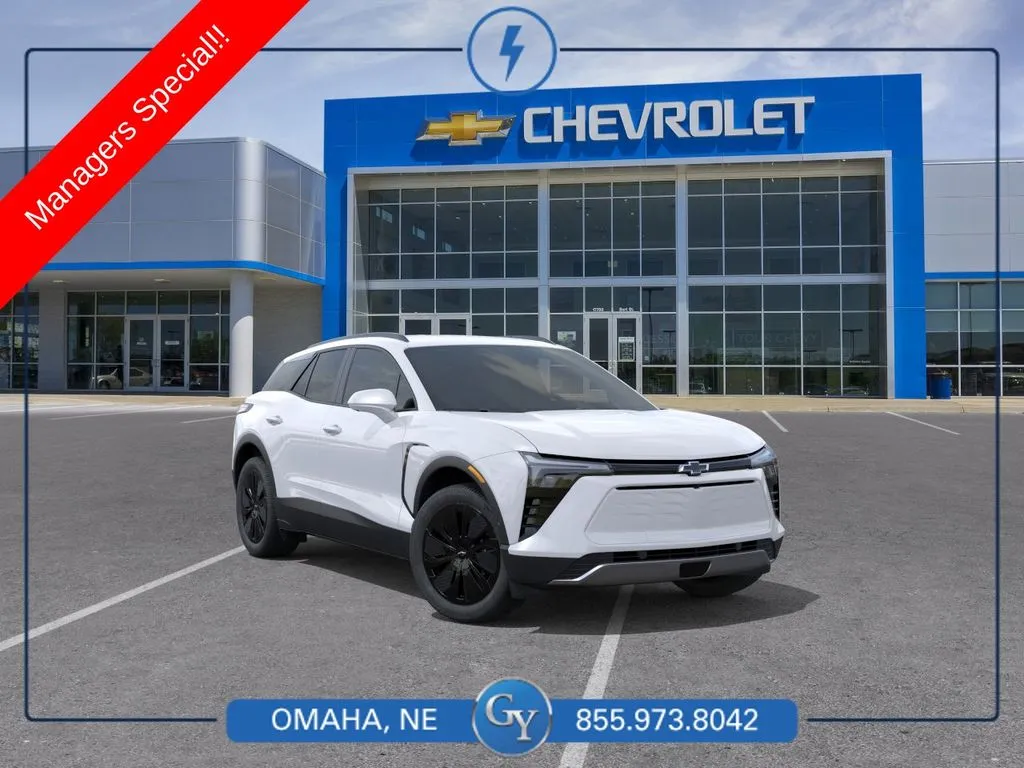 White 2026 Chevrolet Blazer EV LT for sale in Omaha, NE